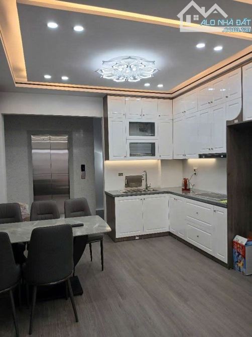 BÁN NHÀ MẶT PHỐ KIM GIANG Ô TÔ NGỦ TRONG NHÀ 7 TẦNG THANG MÁY GIÁ CHỈ NHÌNH 14 TỶ