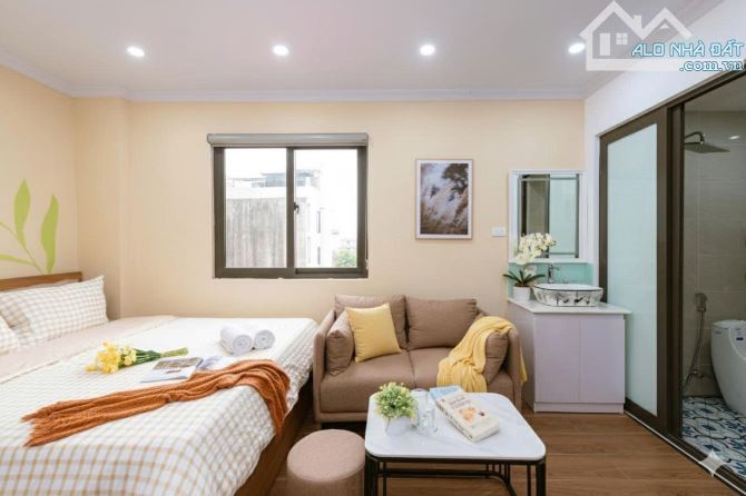 Toà Apartment tại Xuân Diệu, 130m2*7T, MT 12M, ngõ ô tô, đủ GPXD/PCCC, dòng tiền 6%/năm!