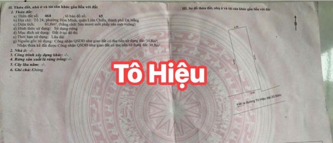 📌📌Làm việc trực tiếp!!! Bán đất kiệt o to Tô Hiệu vị trí đẹp 🍀 - 3