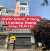 CHDV 80m2, 6 tầng, 14 phòng ngay ĐH Công Nghiệp CS2 Nguyễn Văn Dung- 12,8t tl
