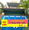 Nhà 4 tầng đường Lê Văn Thọ, Quận Gò Vấp, 48m² (4x12), 6.5 tỷ, 5 phòng ngủ