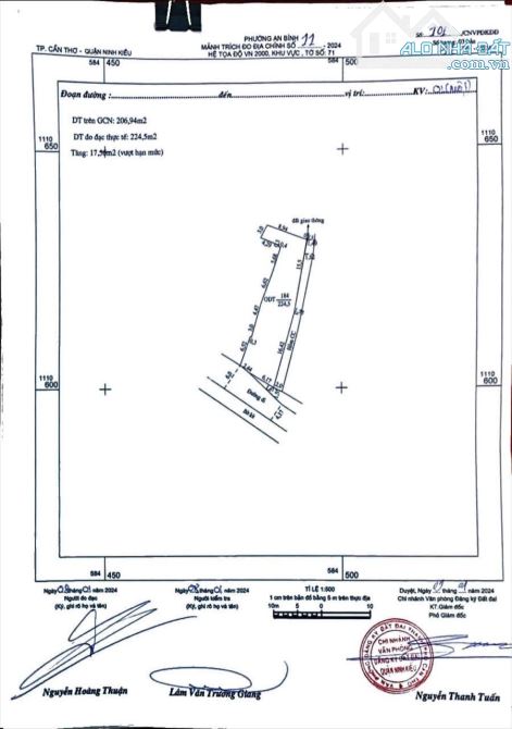 Bán nhà cấp 4 mặt tiền bờ kè rạch cái sơn ngang 9m tdt 224m2 giá 6 tỷ - 2