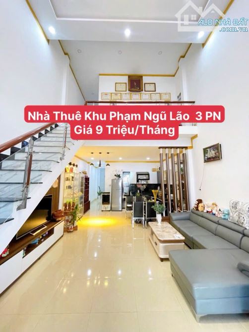 🏠 Nhà mới cho thuê mê lửng full nội thất