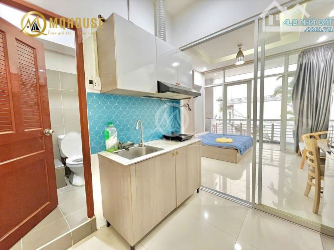 🏡Căn hộ tách bếp, có ban công ở Võ Trường Toản, ngay Bạch Đằng, chợ Bà Chiểu, Bình Thạnh