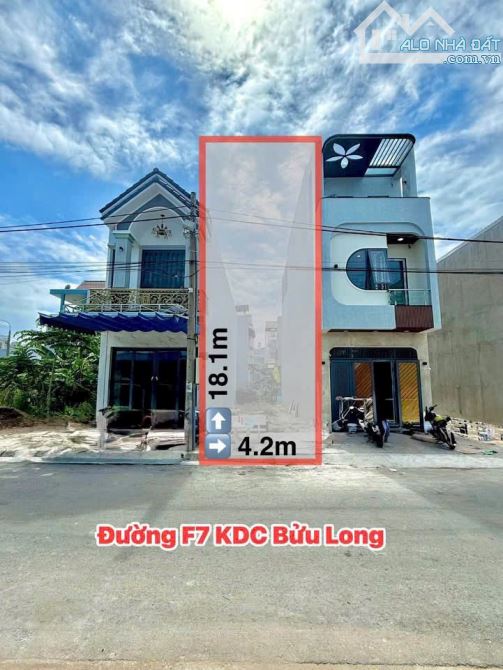 Bán đất sổ riêng thổ cư p. Bủu Long