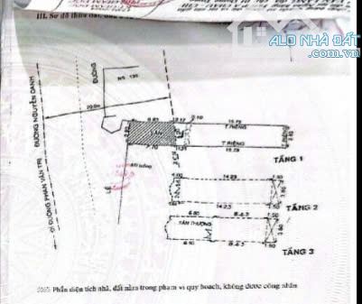 💥MẶT TIỀN NGUYỄN OANH - P.17 - Q. GÒ VẤP - DT: 3,8 x 25M x 3 TẦNG -  GIÁ : 14,5 TỶ