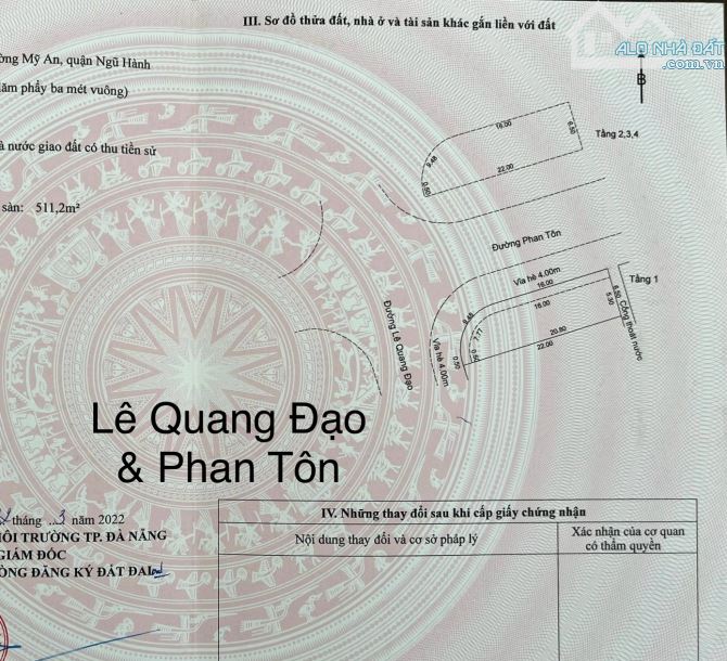 𝐂𝐡𝐮𝐲𝐞̂̉𝐧 𝐍𝐡𝐮̛𝐨̛̣𝐧𝐠: Căn Nhà 4 tầng 2MT đường LÊ QUANG ĐẠO(Khu Phố Tây AT)