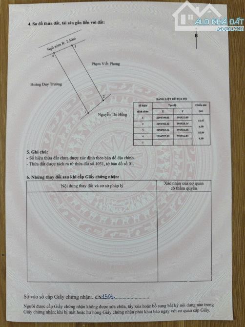 Bán đất chính chủ trung tâm xã Du Lễ- Kiến Thuỵ gần 68m2, 480 triệu, Ngõ hiện trạng 3m oto