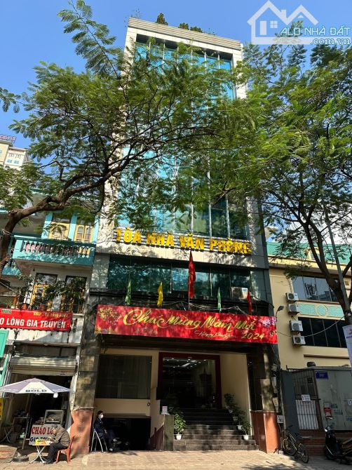 CẦN BÁN TÒA BUILDING 9 TẦNG 1 HẦM MẶT PHỐ NGUYỄN HOÀNG TÔN_ĐÓN ĐẦU QH MỞ ĐƯỜNG TO 60M