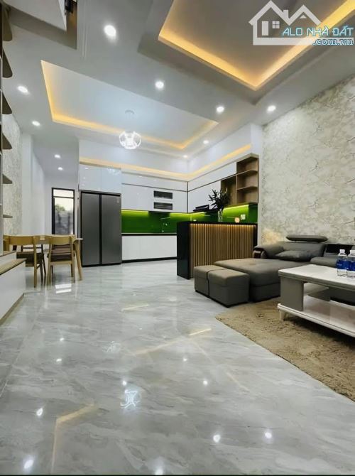 Nhà Lầu 5x24 Gần Chợ Ngã Tư Bến Cá Làng Bưởi Tân Triều 1tỷ650 - 1