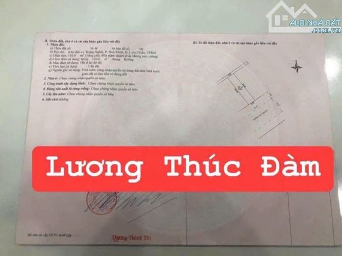 📌📌📌Làm việc trực tiếp!!!Bán Lô Đất Mặt Tiền Đường 10m5 LƯƠng Trúc Đàm giá rẻ 🔥 - 1