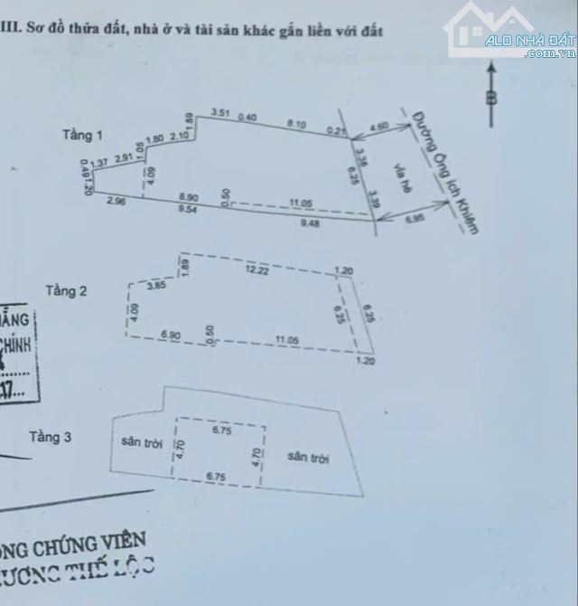 Bán nhà Mặt tiền Ông Ích Khiêm 117m2, ngang 6.3m, 3 tầng gần giao lộ Nguyễn Văn Linh - 1