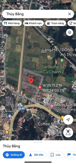 ĐẤT NỀN KQH CƯ CHÁNH - THUỶ BẰNG - THÀNH PHỐ HUẾP - 3