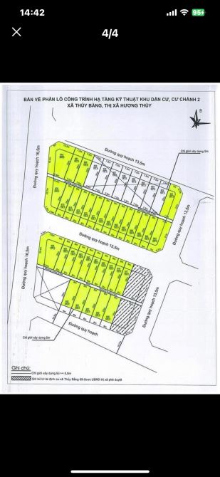 ĐẤT NỀN KQH CƯ CHÁNH - THUỶ BẰNG - THÀNH PHỐ HUẾP - 4