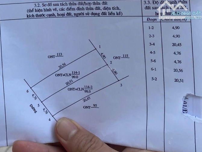 BÁN GẤP ĐẤT GIÁ RẺ GẦN ĐƯỜNG LIÊN XÃ 24M NGHI PHONG-NGHỆ AN - 4