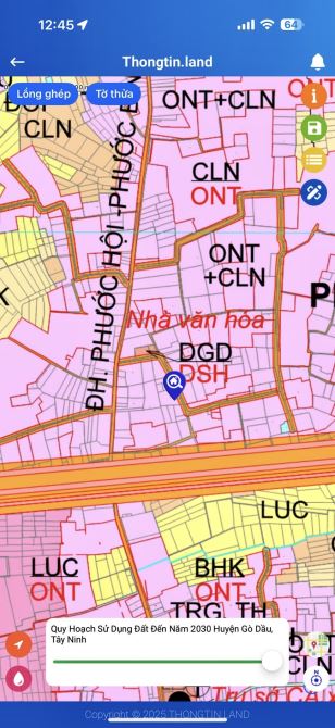 ✨ 5x27m (FULL ONT), Đường Nhựa (QHLG: 20M). Cách chợ Phước Thạnh đúng 5