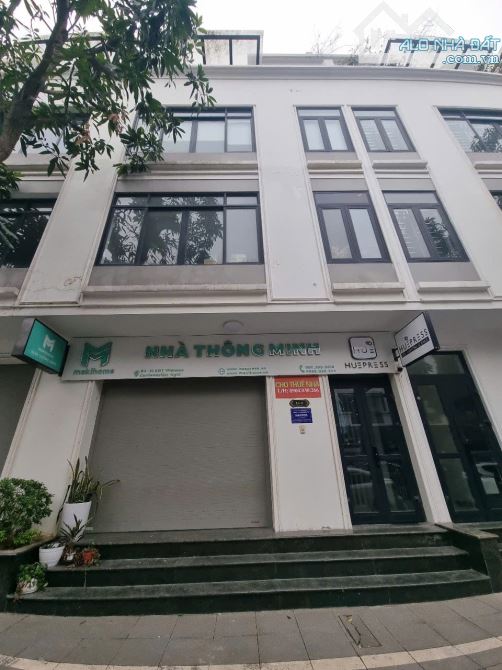 Cho thuê shophouse B15 Vinhomes Gardenia. DT 112m2, 5 tầng, thang máy, 60 triệu