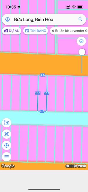 Bán đất P. Bửu Long, Biên Hòa: 4,5 x 18, giá 3,5 tỷ. - 1