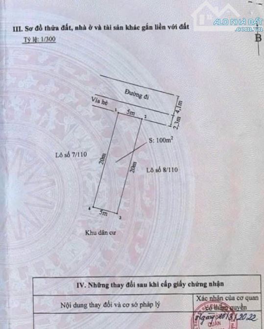 100m2 đất mặt ngõ 90 Trung Lực - Ngang 5m - Kinh doanh tốt - 1