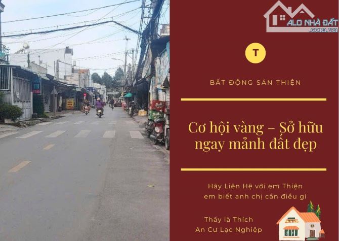 Bán Đất Mặt Tiền Đẹp 350m2 Vuông Vắn 10.5 tỷ Xuân Thới Đông Hóc Môn - 1