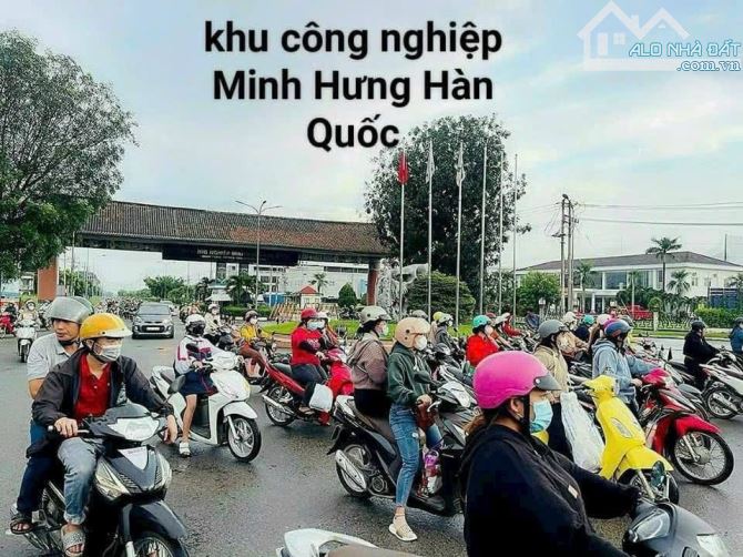 Chủ ngộp Bank ra gấp lô đất ngay KCN Minh Hưng Hàn Quốc 10x50m,giá 490tr, shr đường số 40 - 2