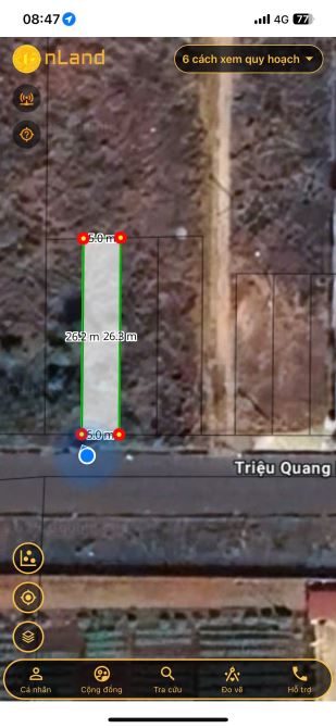 Bán đất mặt tiền triệu quang phục phường thành nhất - 2