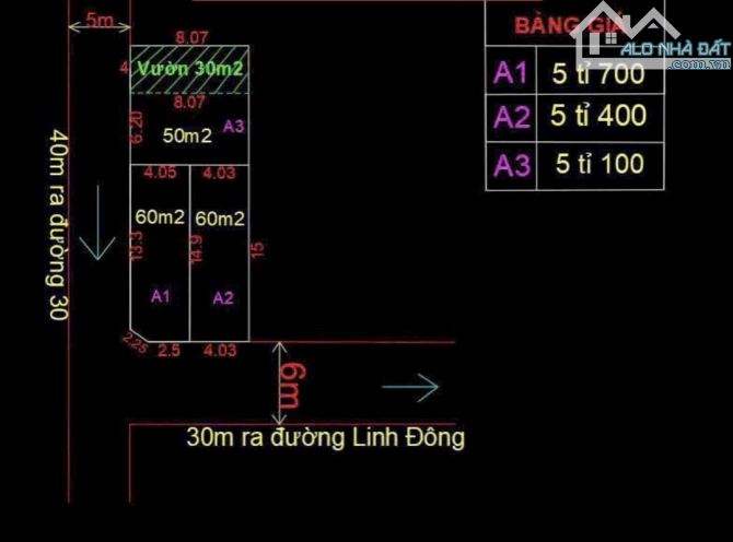 Bán 3 lô đất liền kề 60m2 sát Vành Đai 2, Linh Đông, Thủ Đức - 2