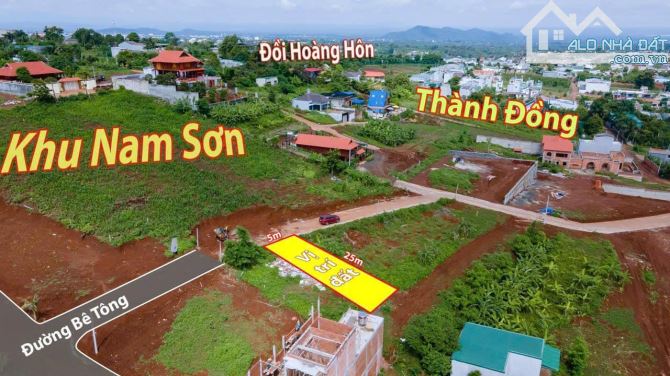 ĐẤT NGUYỄN HỮU THẤU NỐI DÀI HÀNG XÓM CỦA ĐỒI HOÀNG HÔN, DT: 5X25M, GIÁ: 1,45 TỈ - 2