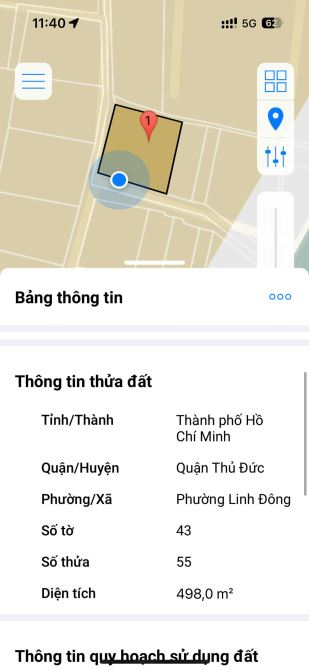 Bán 3 lô đất siêu đẹp gần 4S Linh Đông, Sát Vành Đai 2 Giá 5,1 tỷ /80m2 - 6