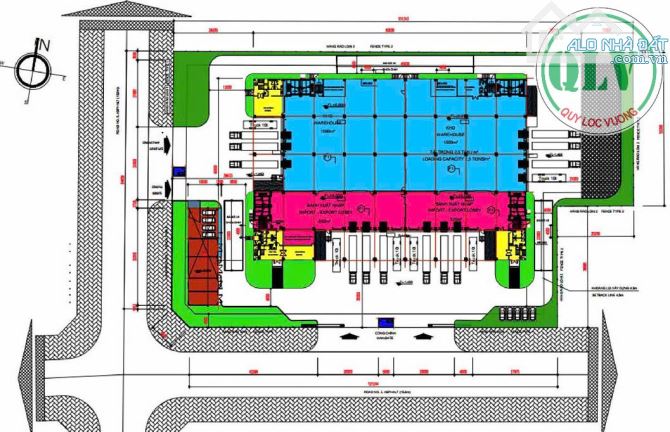 Cho thuê kho xưởng 15.000 m2 3 tầng có thang máy tại KCN Sóng Thần , Bình Dương