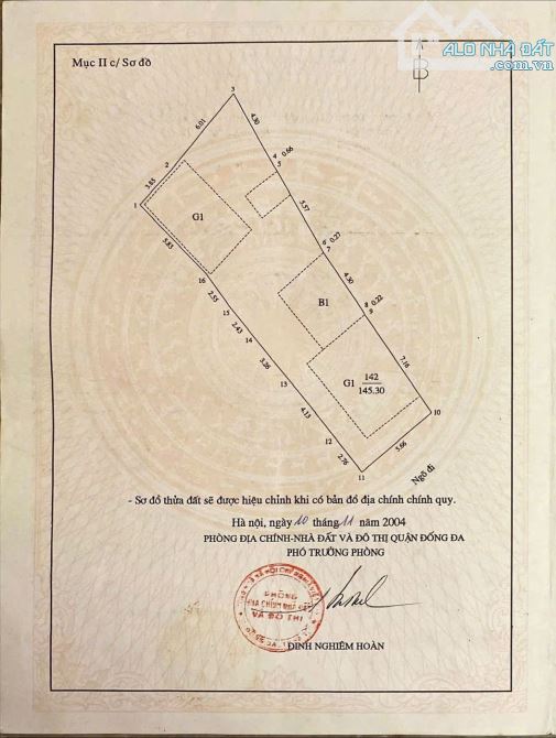 Lô Đất Nở Hậu 145m2 Phố Kim Hoa Lõi Đống Đa Oto Qua Mt 6m Xây Cao Tầng Thoải Mái 172tr/m2 - 1