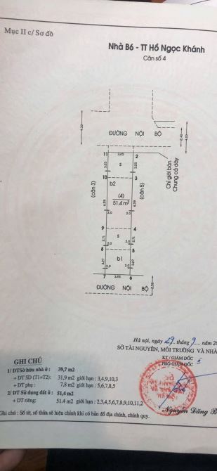 BÁN NHÀ NGUYỄN CHÍ THANH-QUẬN BA ĐÌNH-DT52M2×3T-MT3.3M-GIÁ 17.5TỶ-PHÂN LÔ OTO-KINH DOANH - 3