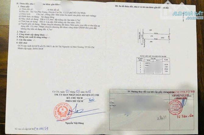 Cần Tiền Cho Con đi Học Bán căn nhà ở Tân Phú trung Củ Chi 136m2 Sổ hồng riêng 650triệu ba - 3