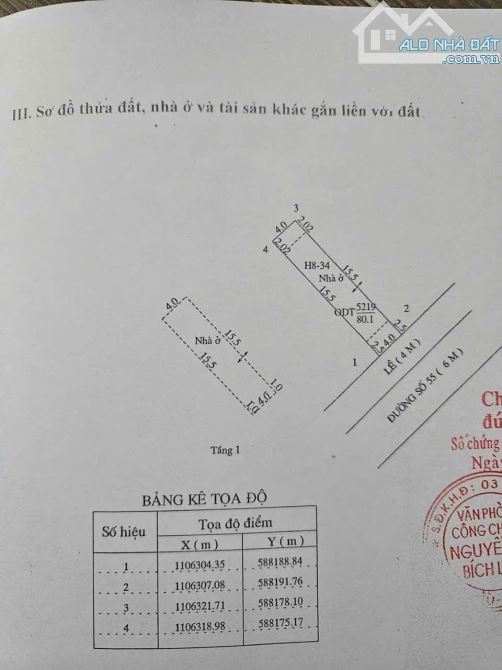 BÁN NHÀ 1 TRỆT 1 LẦU ĐƯỜNG SỐ 55 KHU 586 SÁT CHỢ