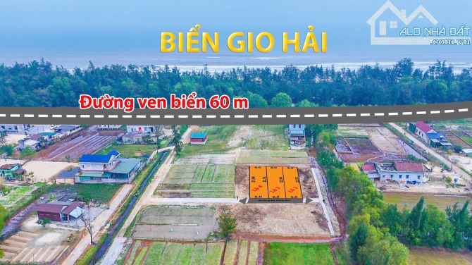 Đất Gio Hải 6x22 cách biển 100m giá hấp dẫn