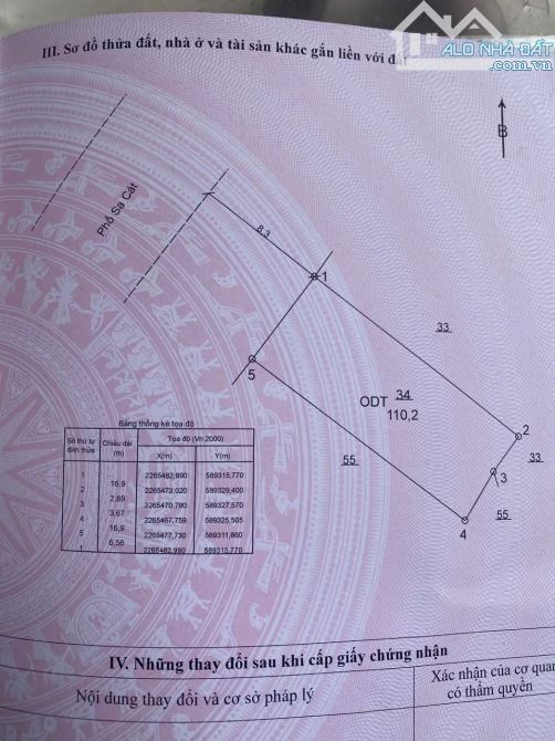 MẶT ĐƯỜNG KINH DOANH HOÀNG DIỆU TP TB  GIÁ Chỉ hơn 20t/m Đt 110m ——MT 6.5m  📍 vị trí trun