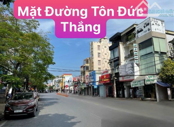 Nhà mặt đường Tôn Đức Thắng (Lê Chân) - 70m2 - MT 4,25m - 6 tầng - thang máy - 19,9 tỷ