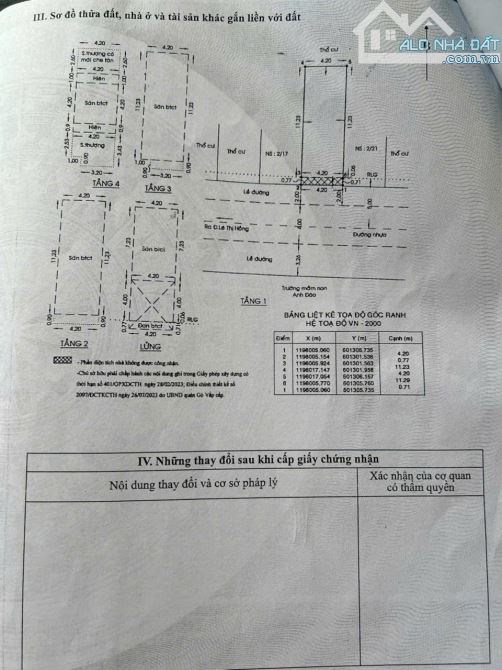 Bán nhà 1/19 Lê thị hồng 2 lầu 13.4 Tỷ - 10