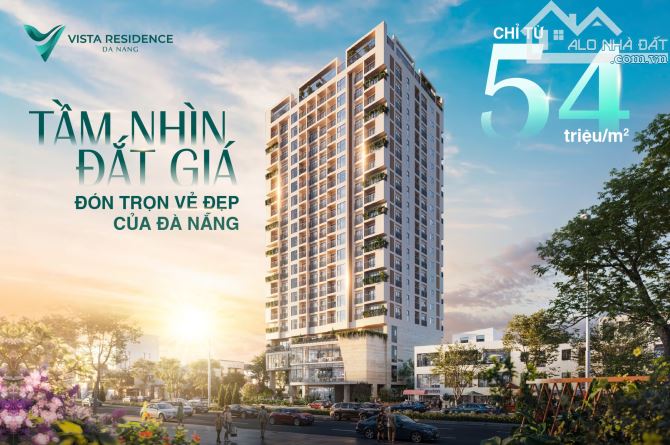 Chiết khấu hơn 200trieu căn hộ 2PN The Vista Residence Đà Nẵng tháng 8/2025 này nhận nhà l - 1