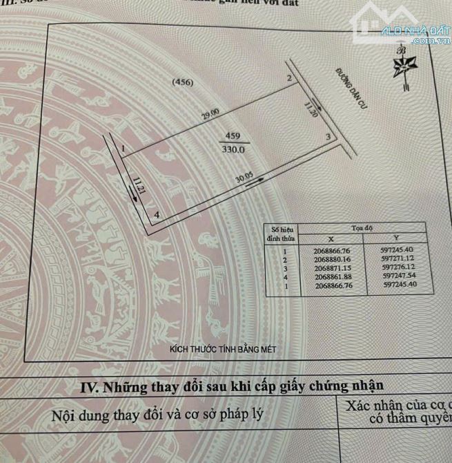 Lô đất đẹp 330m2 ngõ Hoàng Phan Thái, xóm 15 Nghi Phú, TP Vinh - 1