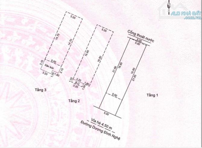 Bán nhà 3 tầng 109m2 đường Dương Đình Nghệ, Sơn Trà giá chỉ 13.5 tỷ. - 1