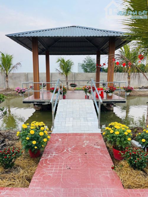 NHÀ VƯỜN CỰC ĐẸP CẠNH THỊ TRẤN TẦM VU, THỔ CƯ KHỦNG, CÁCH TP.TÂN AN CHỈ 10 PHÚT - 15
