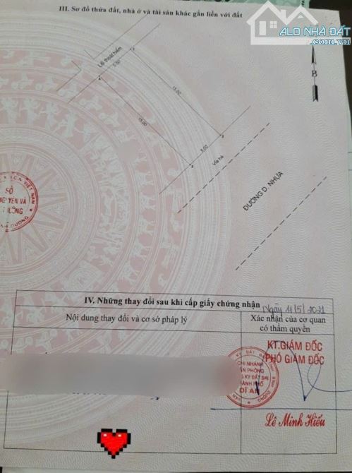 Đất KDC Đại Quang, gần ngã tư Chiêu Liêu, phường Tân Bình, TP Dĩ An - 2