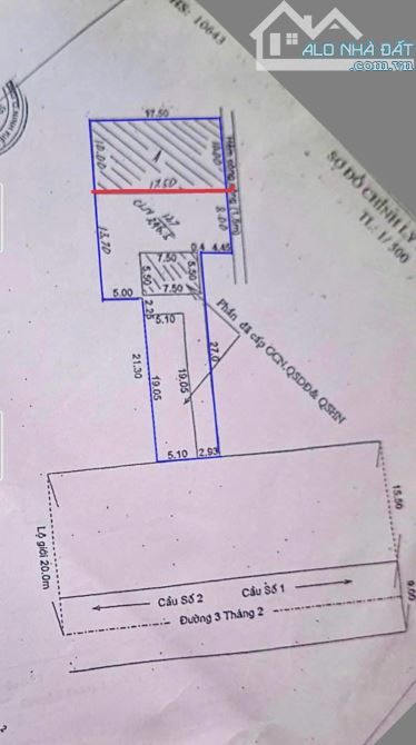 BÁN NHÀ MẶT TIỀN ĐƯỜNG 3 THÁNG 2 NGANG 8M ĐOẠN ĐẸP - 2