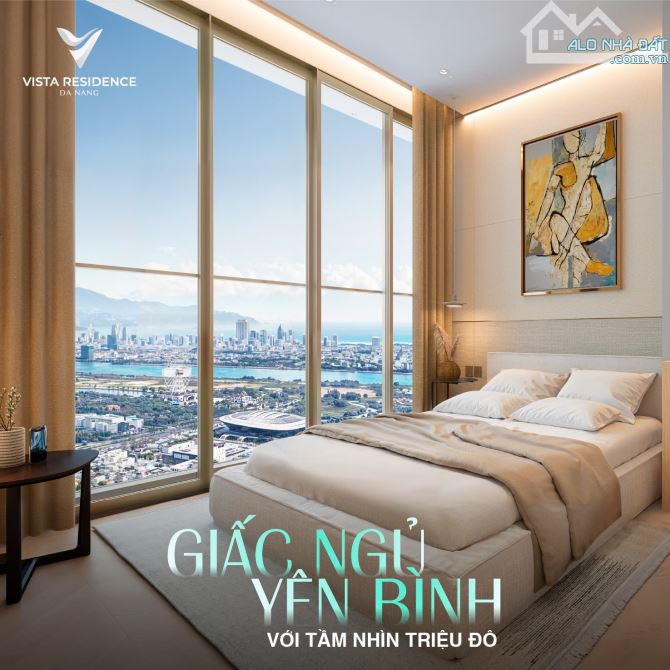 Chiết khấu hơn 200trieu căn hộ 2PN The Vista Residence Đà Nẵng tháng 8/2025 này nhận nhà l - 3