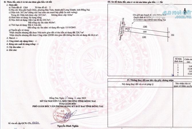 ✨ 2 Nền Liền Kề: 5m x 53m (FULL Đất Ở Đô Thị) MẶT ĐƯỜNG NHỰA LỚN KINH DOANH - 2.25 Tỷ/ Nền - 3