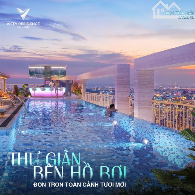 Chiết khấu hơn 200trieu căn hộ 2PN The Vista Residence Đà Nẵng tháng 8/2025 này nhận nhà l - 4