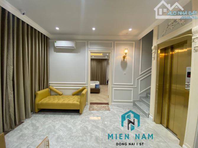 Cho thuê biệt thự full nội thất xịn xò thang máy 200m2 khu dân cư cao cấp Biên Hoà - 4