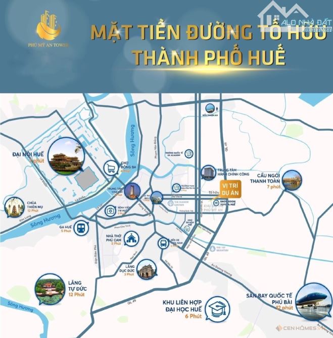 Đất biệt thự Phú Mỹ An Huế ngay sát Aeon Mall giá bất ngờ - 5