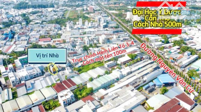 BÁN NHÀ LẦU MỚI - TUYỆT ĐẸP GÓC 2 MẶT - TRỤC CHÍNH HẺM LIÊN TỔ 3-4 NGUYỄN VĂN CỪ CẦN THƠ - 7